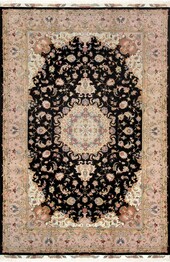 Pasargad Persian Tabriz 023342 Black